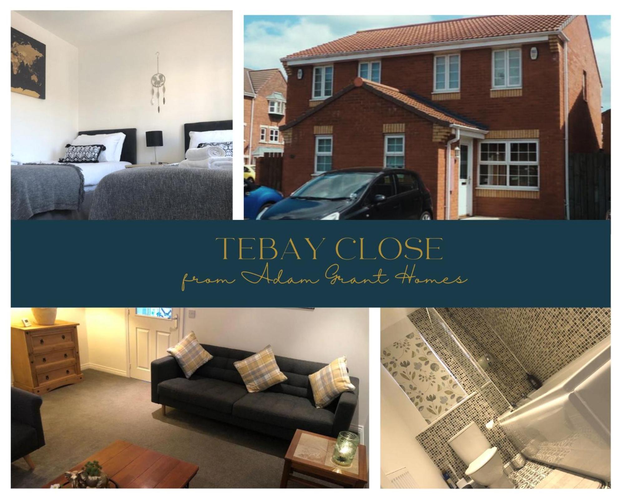 Perfectly Placed 3 Bed Home In A Peaceful Close Darlington  Eksteriør billede